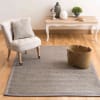 Tappeto intrecciato grigio in sisal 160 x 230 cm BASTIDE